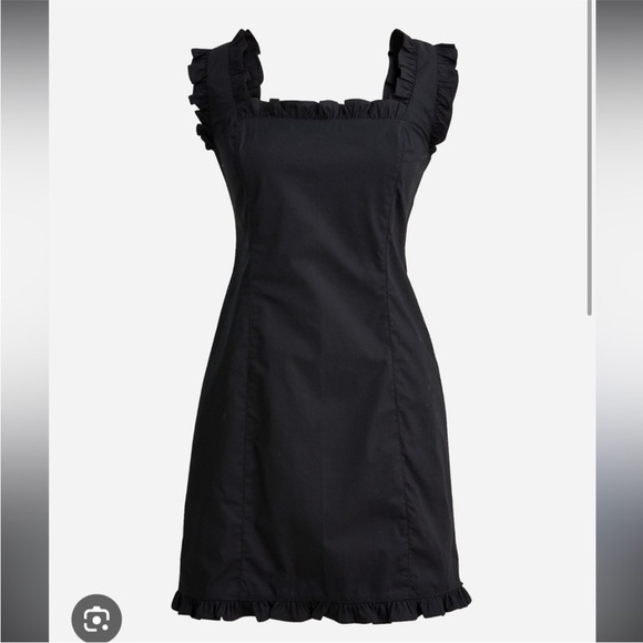 J Crew Ruffle Mini Dress - Picture 3 of 5